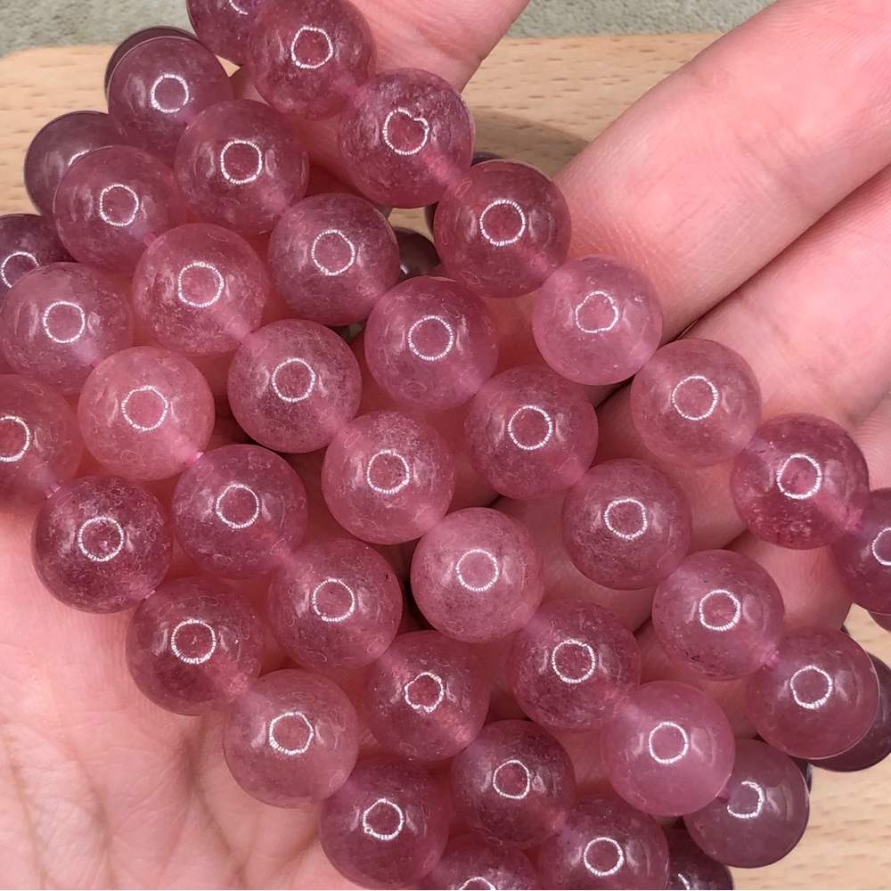 Strawberry Quartz Bracelet